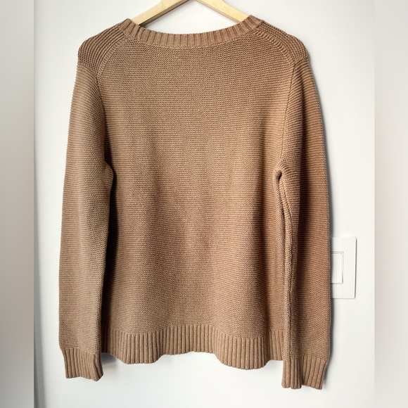 NWOT J. Crew Mercantile Classic Waffle Knit Crewneck Sweater - Picture 8 of 8